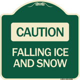 Caution - Falling Ice and Snow