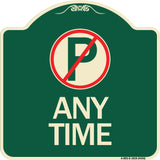 Anytime (No Parking Symbol)