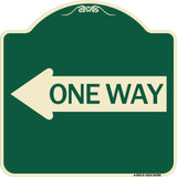 One Way (With Left Arrow)