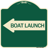 Boat Launch (With Left Arrow)