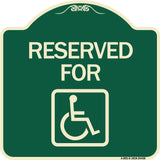 Reserved for (With Accessible Symbol)