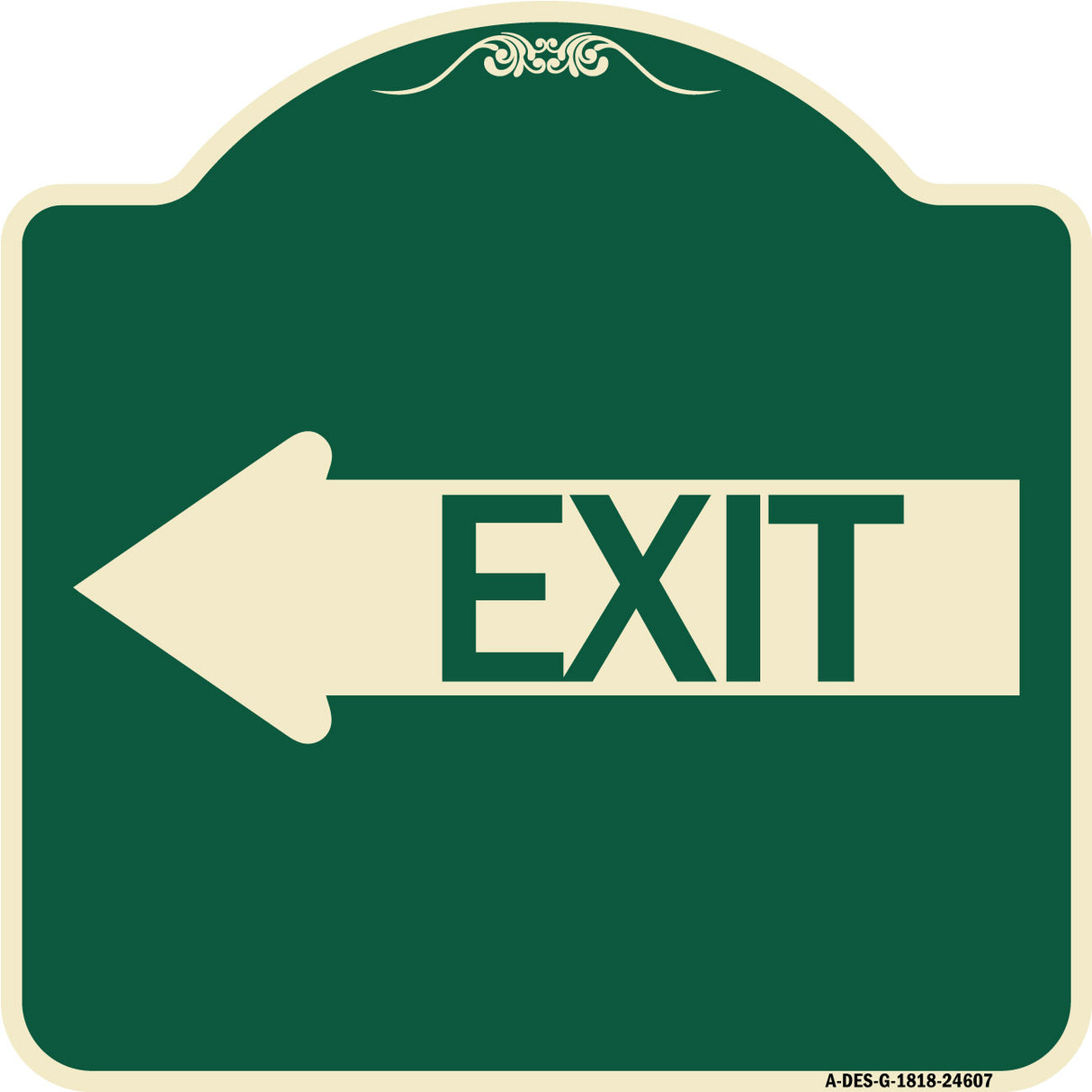 Exit (With Left Arrow)