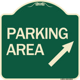 Parking Area (Up Right Arrow Symbol)