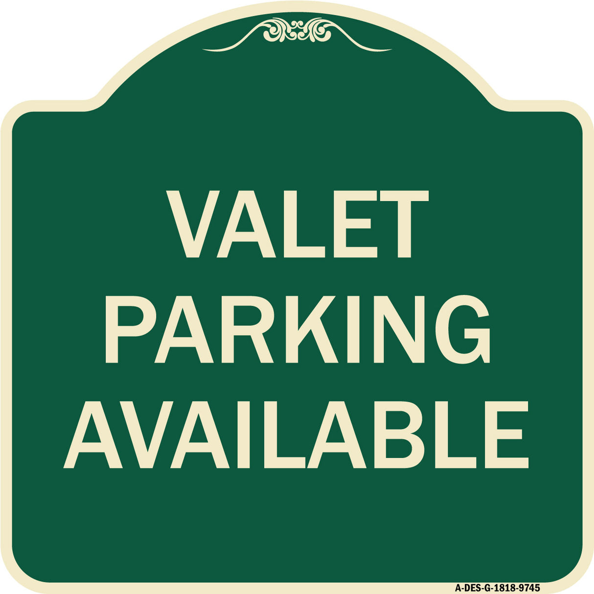 Valet Parking Available
