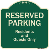 Reserved Parking - Residents And Guests Only