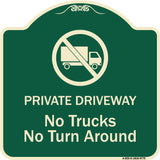 Private Driveway. No Trucks No Turnaround