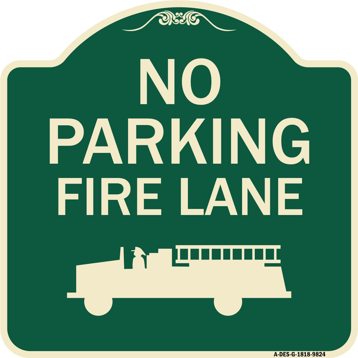 No Parking Fire Lane