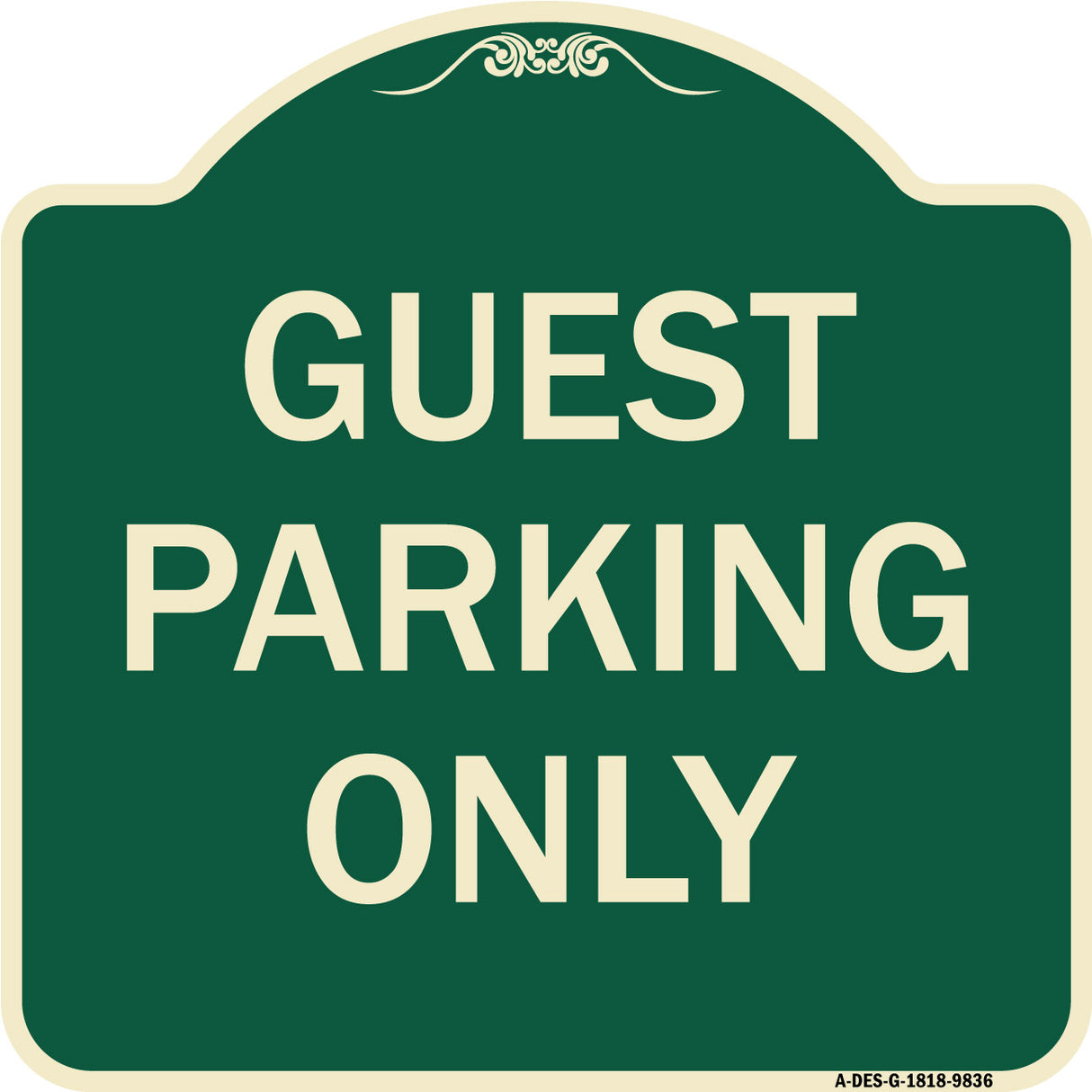 Guest Parking Only