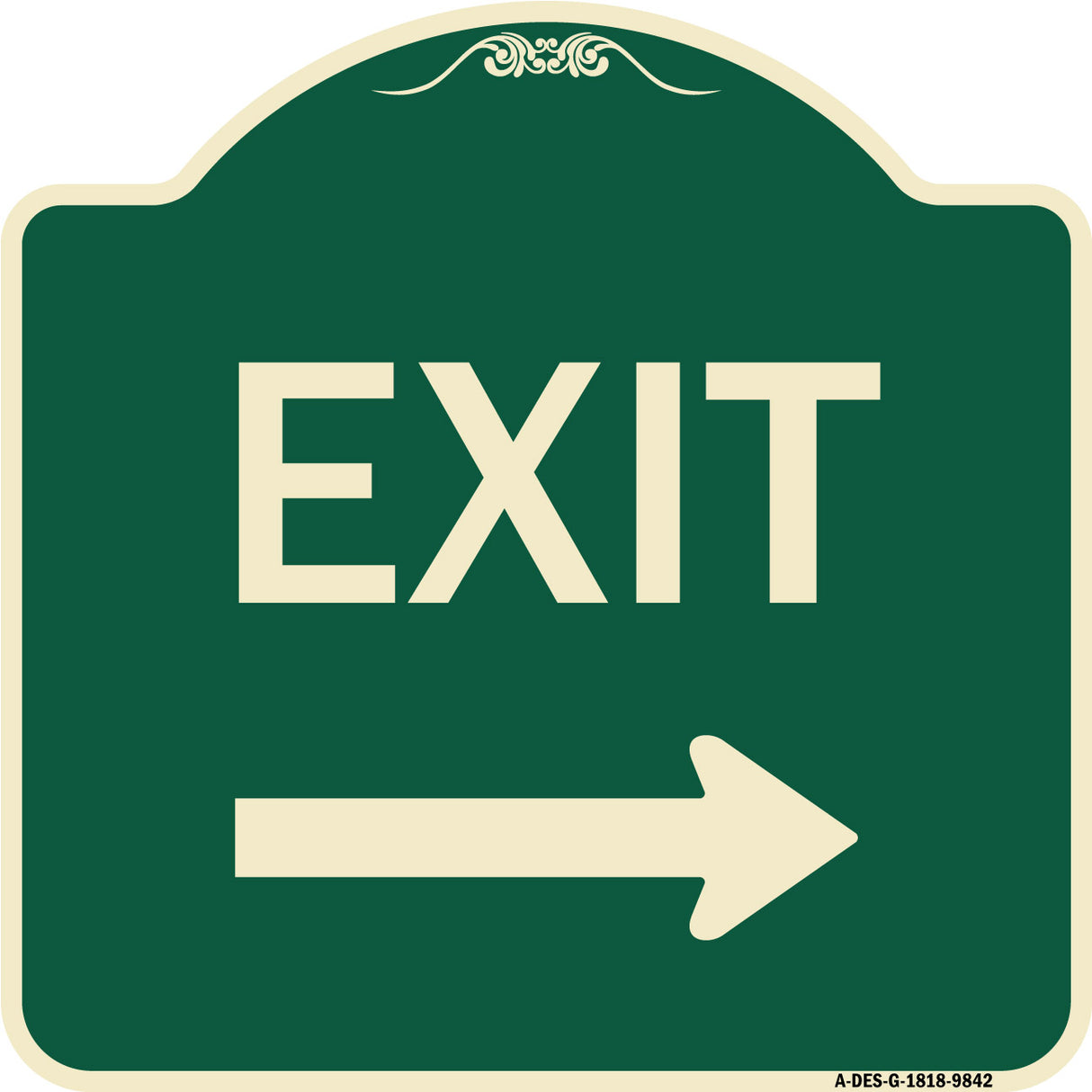 Exit With Right Arrow