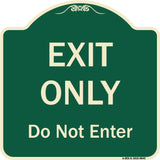 Exit Only Do Not Enter