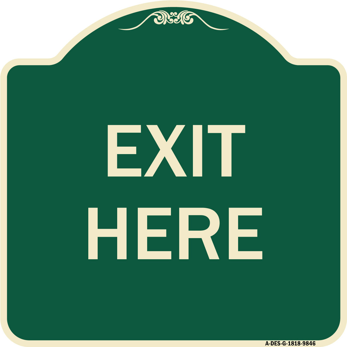 Exit Here