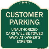 Unauthorized Cars Will Be Towed Away At Owner's Expense