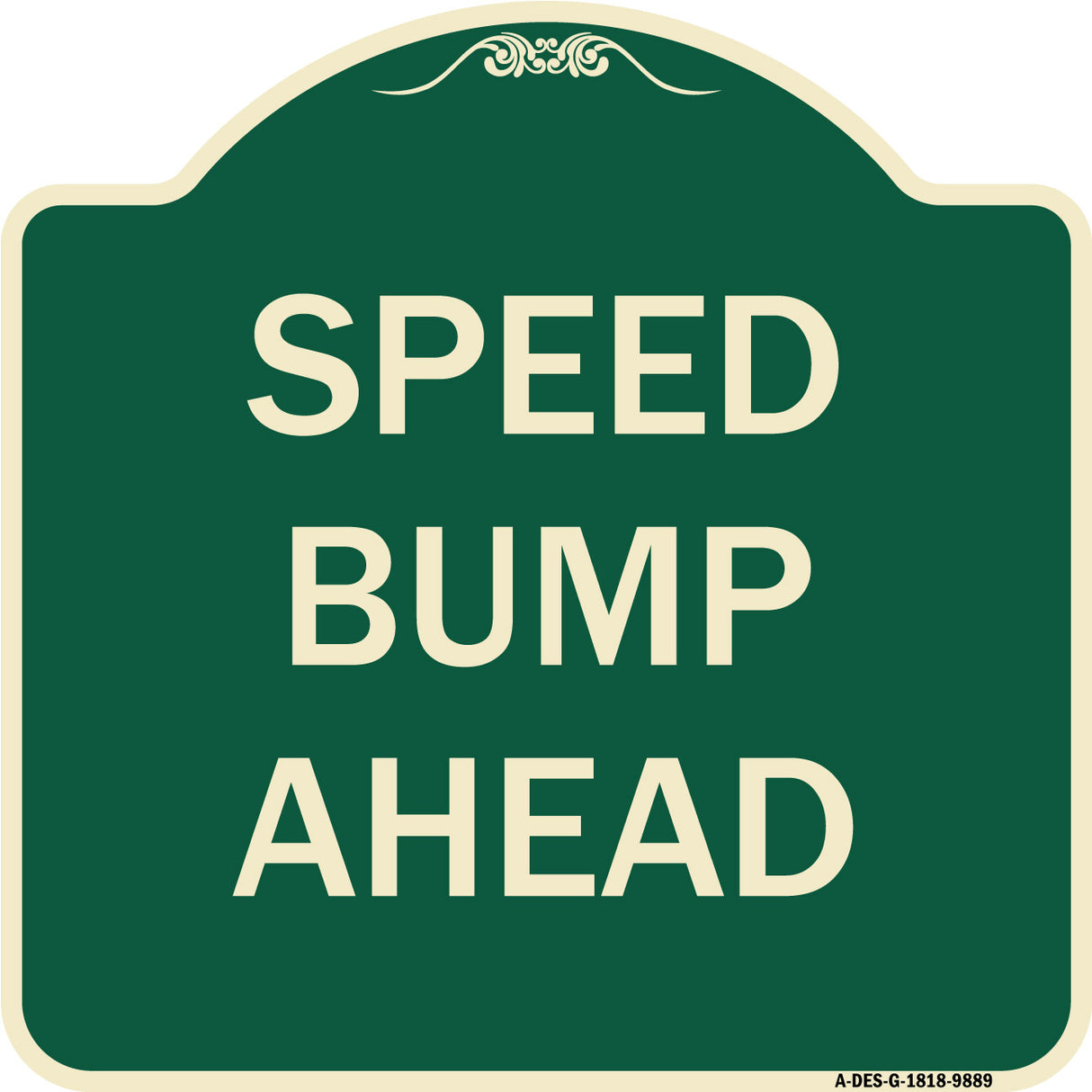 Speed Bump Ahead