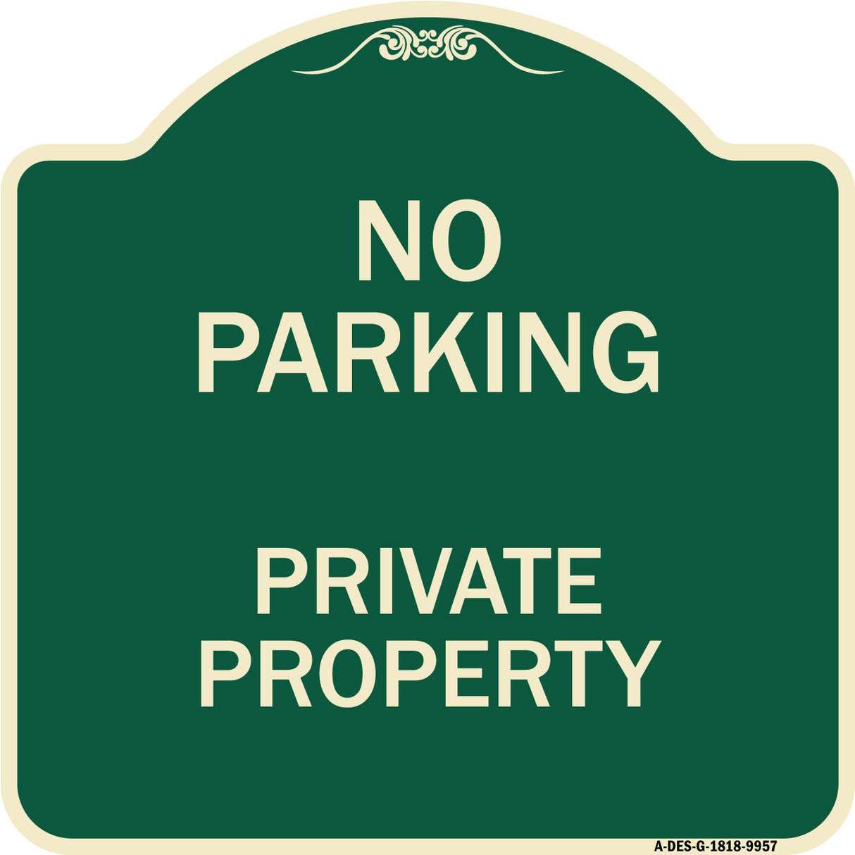 No Parking Private Property