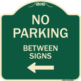 No Parking Between Signs