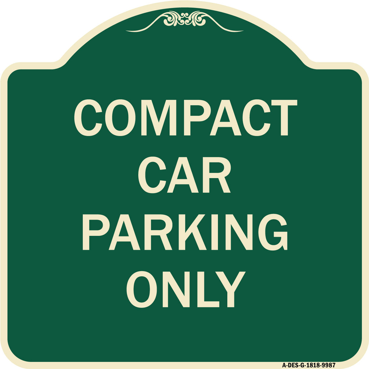 Compact Car Parking Only