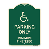 With Modified Isa Icon Parking Only Minimum Fine $250