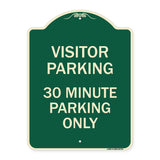 Visitor Parking 30 Minute Parking Only