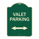 Valet Parking with Bidirectional Arrow