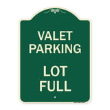 Valet Parking Lot Full