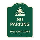 Tow Away Zone with Graphic
