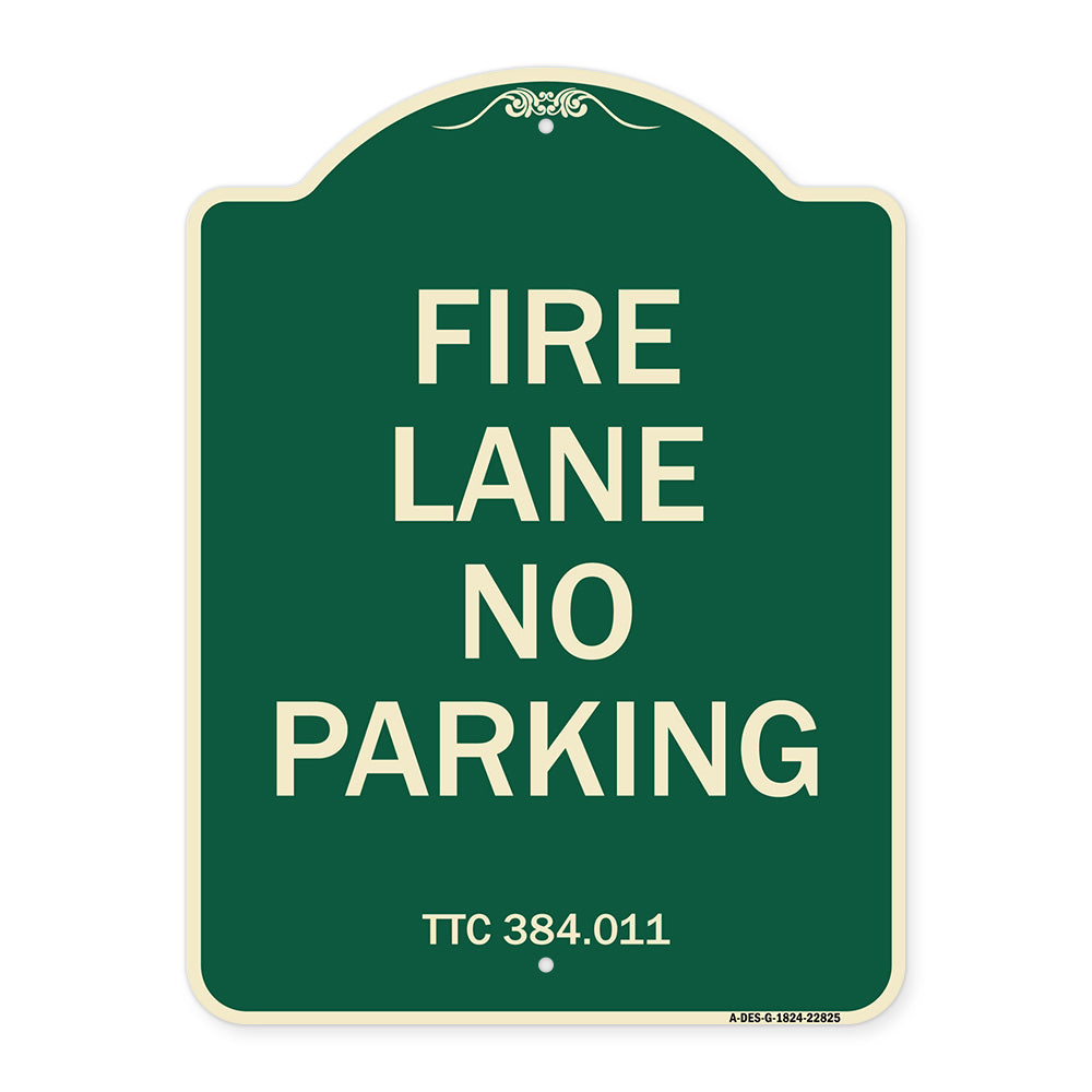 Texas Fire Lane No Parking