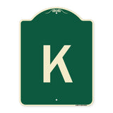 Sign with Letter K
