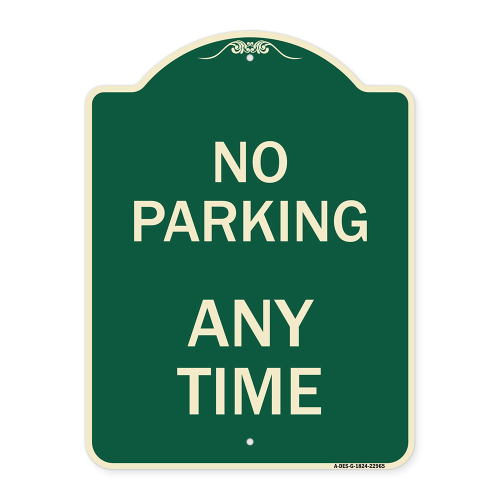 No Parking Anytime