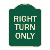 Right Turn Only
