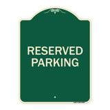 Reserved Parking Sign