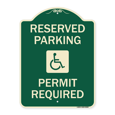 Reserved Parking Permit Required (With Graphic)