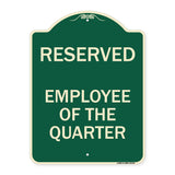 Reserved Parking Employee of the Quarter