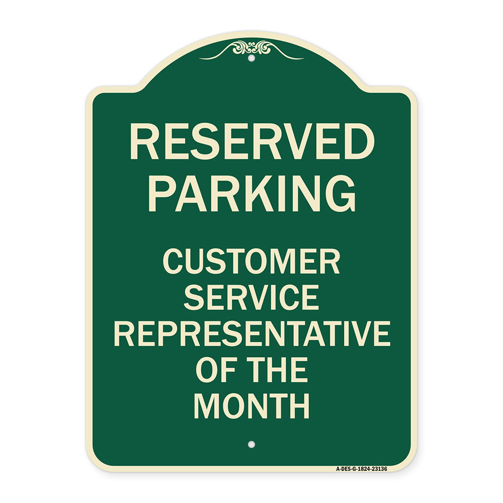 Reserved Parking Customer Service Representative of the Month