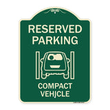 Reserved Parking Compact Vehicle
