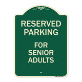 Reserved Parking - for Senior Adults