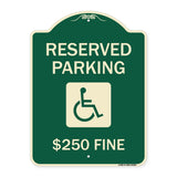 Reserved Parking $250 Fine (With Graphic)