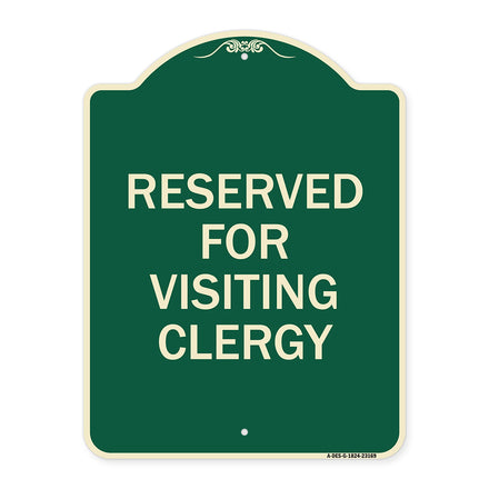 Reserved for Visiting Clergy