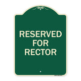 Reserved for Rector