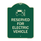 Reserved for Electric Vehicle (With Graphic)