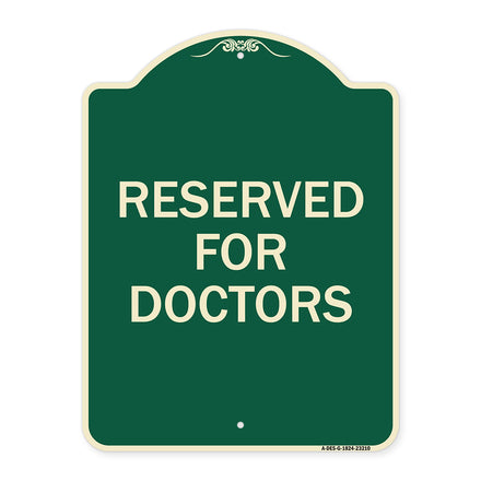 Reserved for Doctors