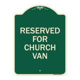 Reserved for Church Van