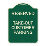 Reserved - Take-Out Customer Parking