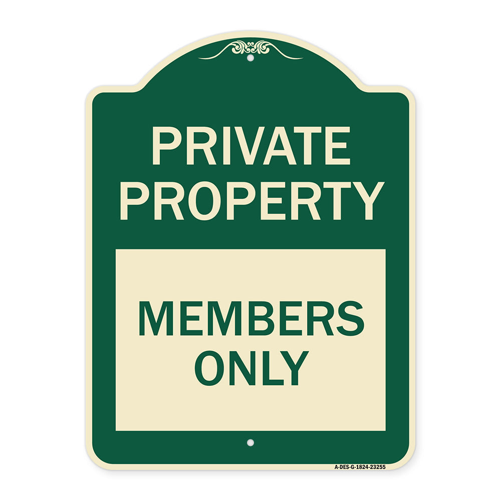 Private Parking Members Only