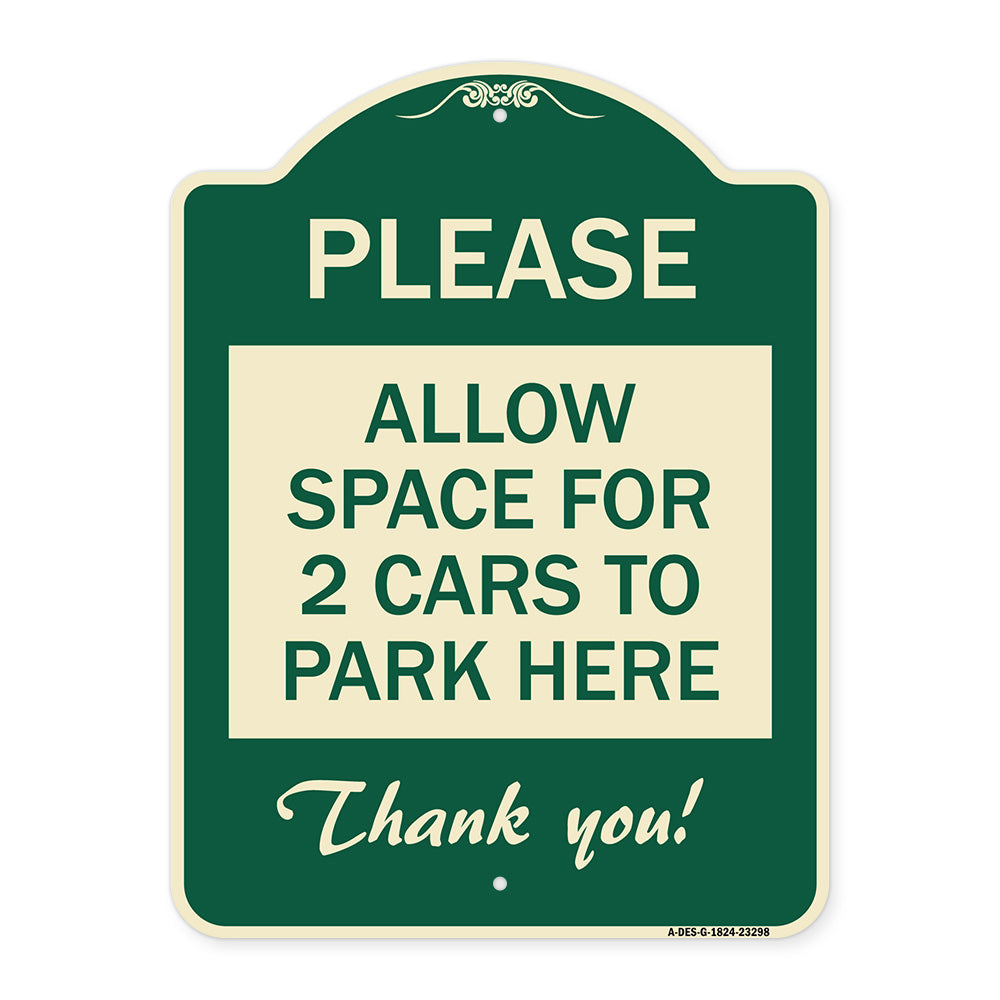 Please - Allow Space for 2 Cars to Park Here Thank You!