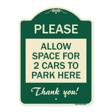 Please - Allow Space for 2 Cars to Park Here Thank You!