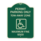 Permit Parking Only Tow-Away Zone Maximum Fine