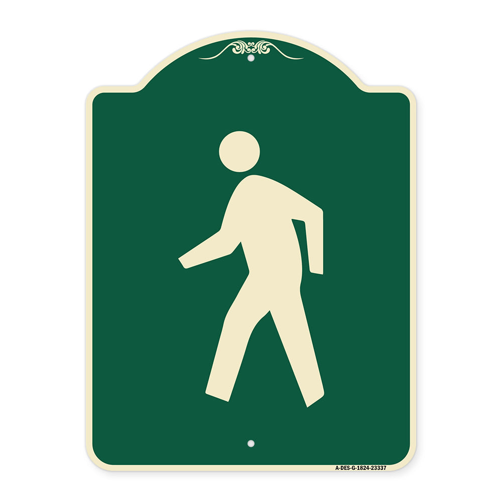 Pedestrian Crossing Symbol