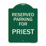 Parking Reserved for Priest