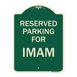 Parking Reserved for Imam