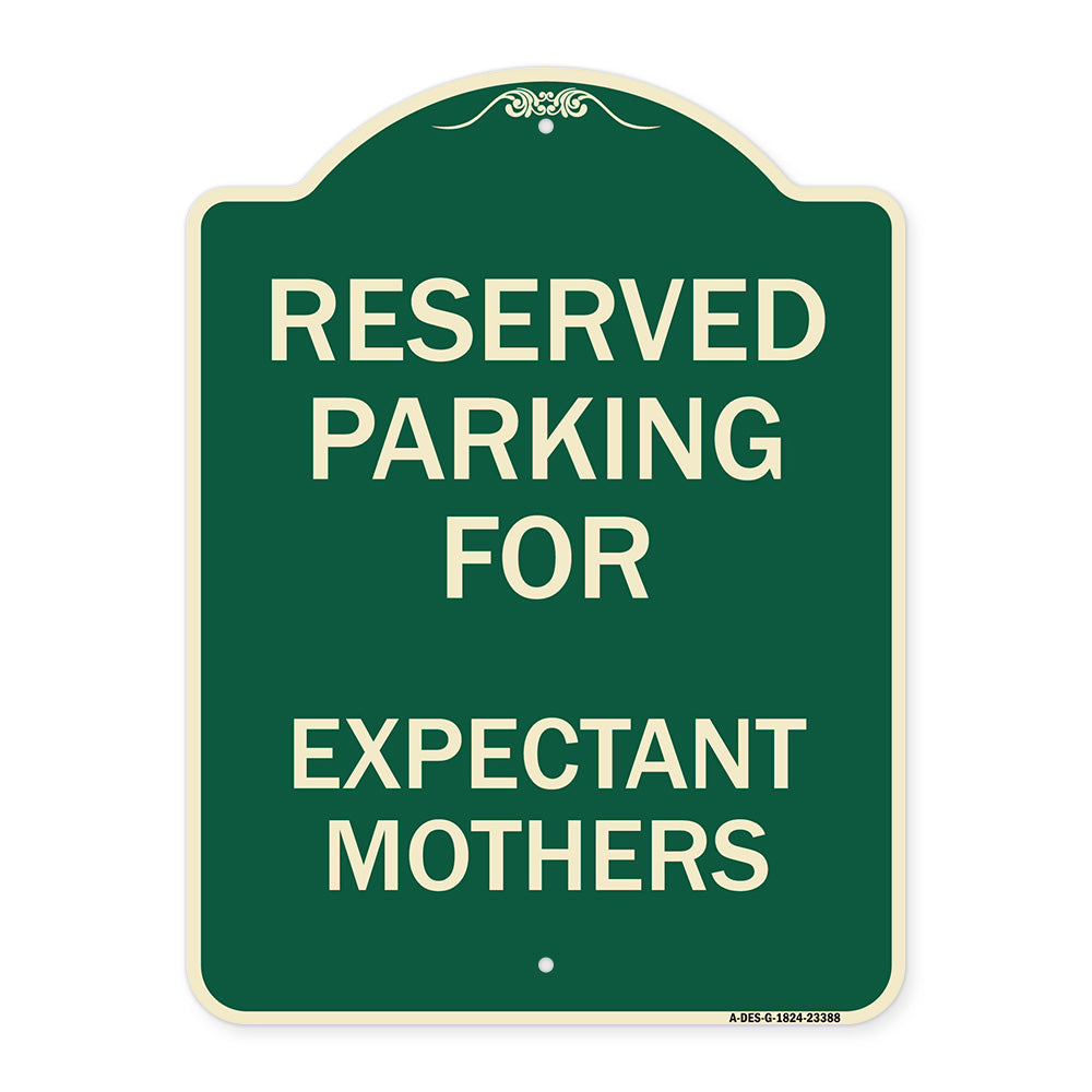 Parking Reserved for Expectant Mothers